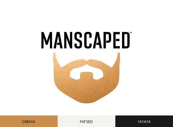 Manscaped brand color palette