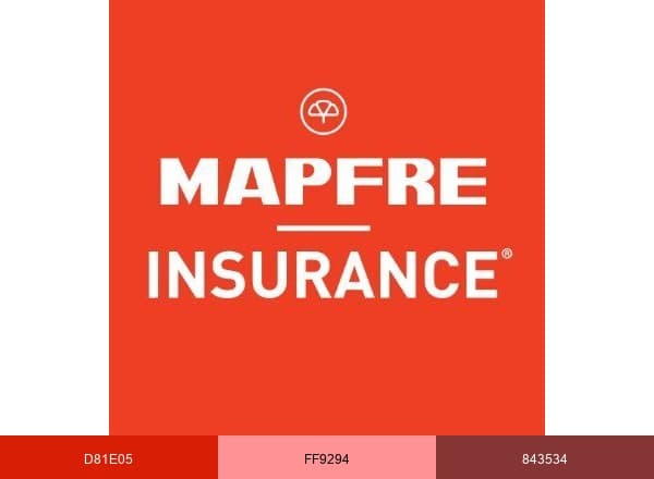 MAPFRE Insurance brand color palette
