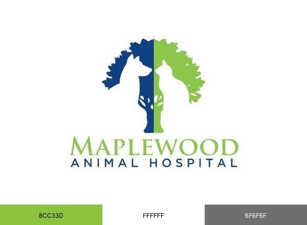 Maplewood Animal brand color palette