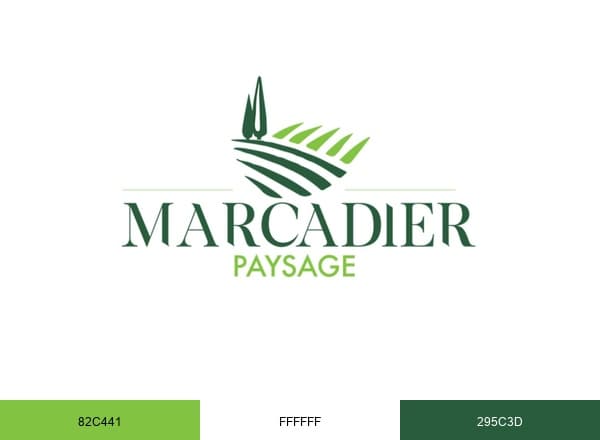 Marcadier Paysage brand color palette
