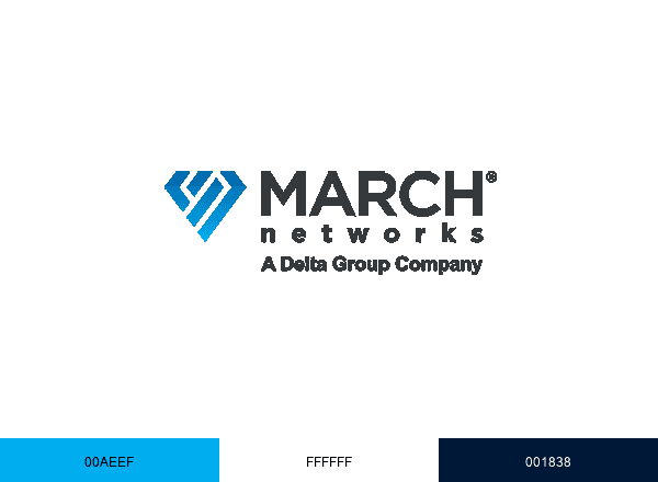 March Networks brand color palette