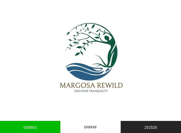Margosa Rewild Resort brand color palette