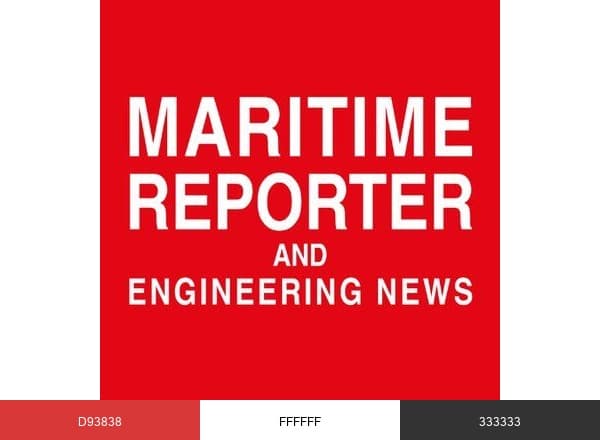 Maritime Reporter brand color palette