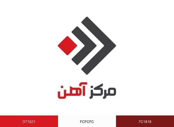 مرکزآهن brand color palette