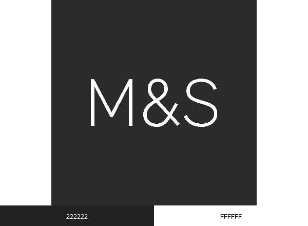 Marks and Spencer brand color palette