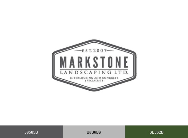 Markstone Landscaping brand color palette