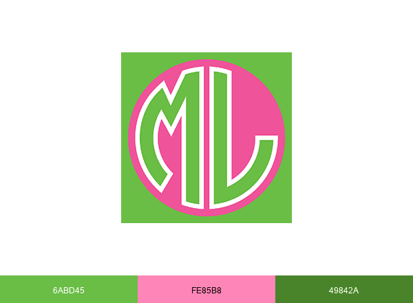 Marleylilly brand color palette