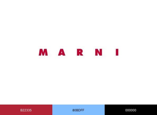MARNI brand color palette