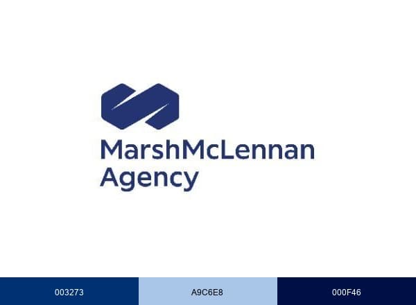Marsh McLennan Agency brand color palette
