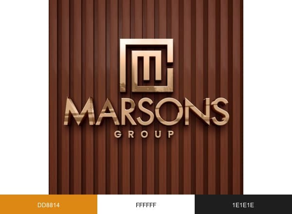 Marsons Group brand color palette