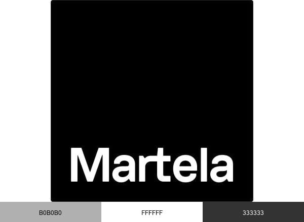 Martela Group brand color palette
