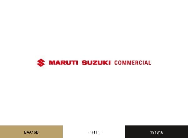 Maruti Suzuki Commercial brand color palette