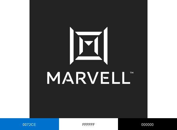 Marvell Technology brand color palette