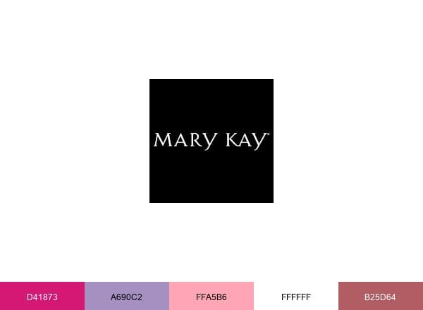 Mary Kay brand color palette
