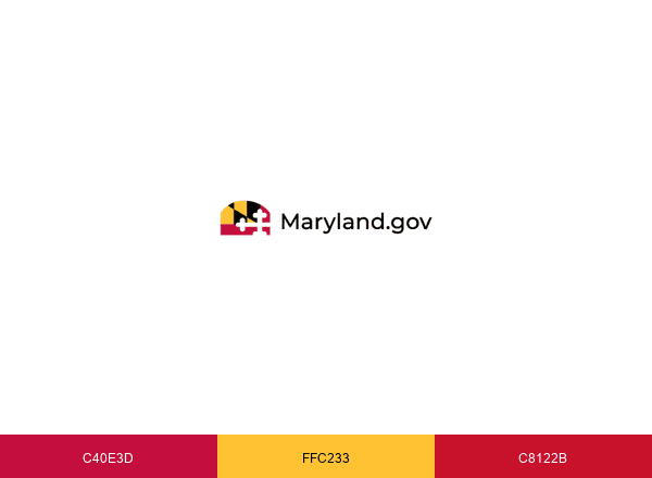 State Of Maryland brand color palette