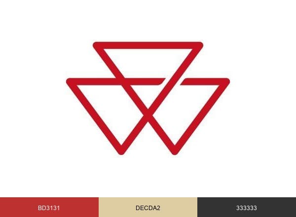Massey Ferguson Official brand color palette