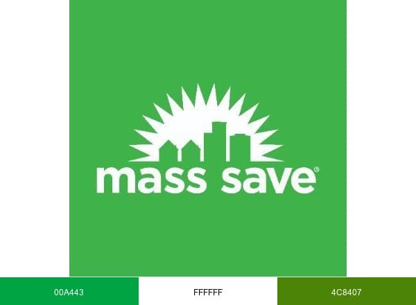 Mass Save brand color palette