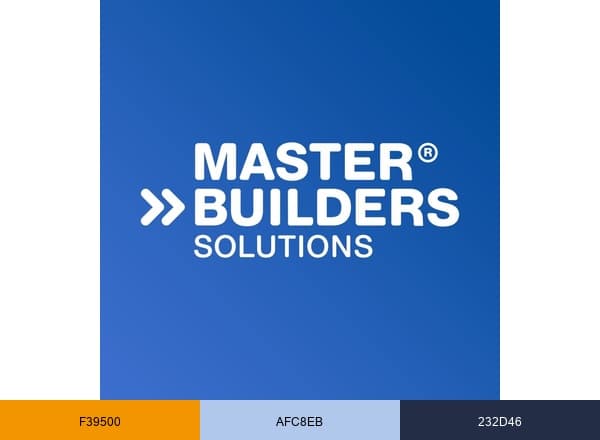 Master Builders Solutions brand color palette