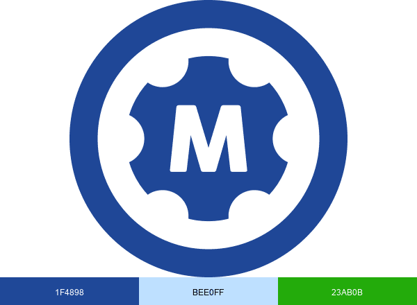 Mastertools brand color palette