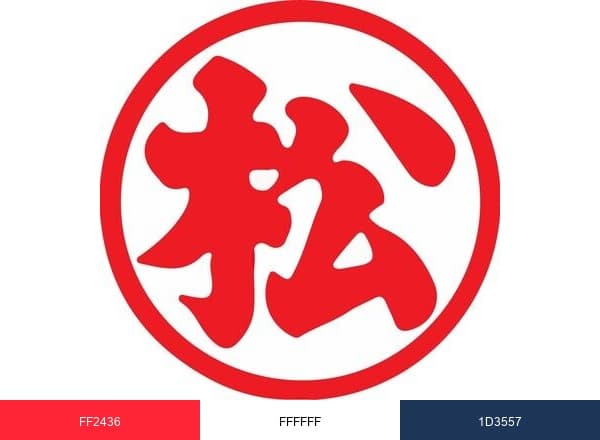 Matsuzakaya Co. brand color palette