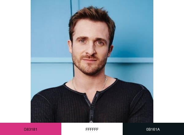 Matthew Hussey brand color palette