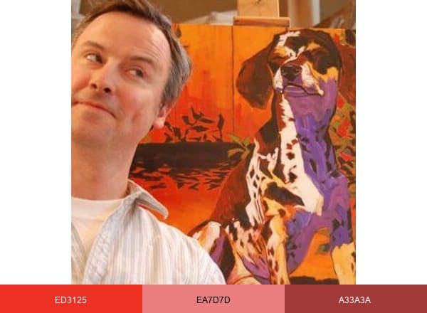 Matt McLeod brand color palette