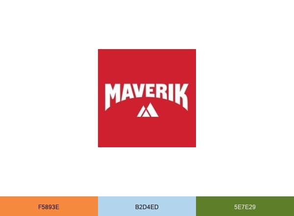 Maverik brand color palette