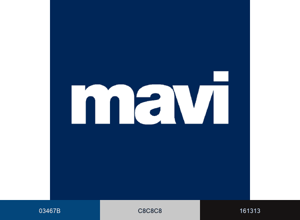 Mavi brand color palette