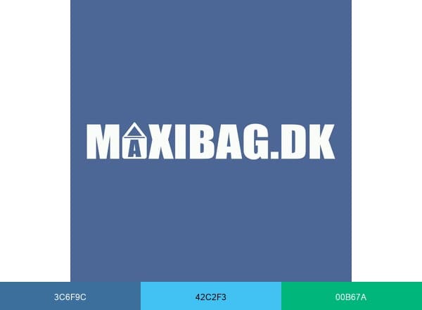Maxibag.dk brand color palette
