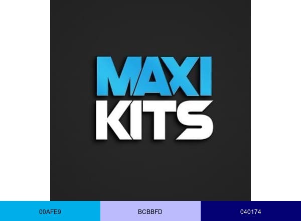 Maxi Kits brand color palette
