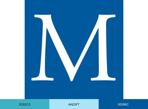 Mayfield Brain & Spine brand color palette