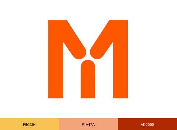 Mazak North America brand color palette