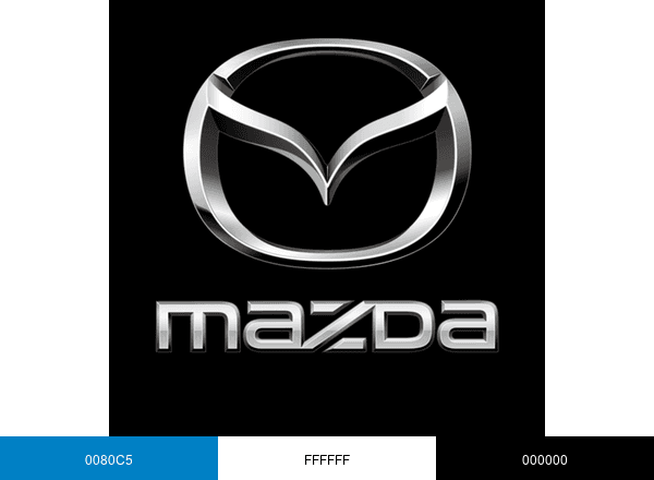 Mazda Motor Corp. brand color palette