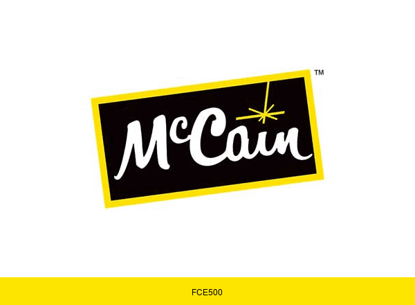 McCain Foods brand color palette