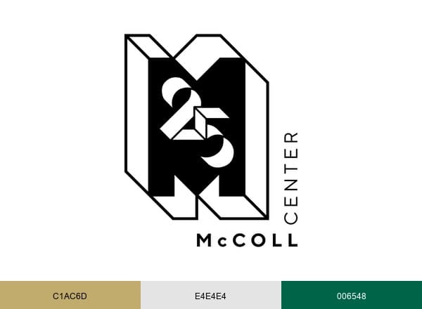 McColl Center brand color palette