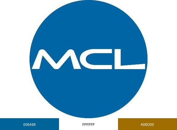 MCL Construction brand color palette