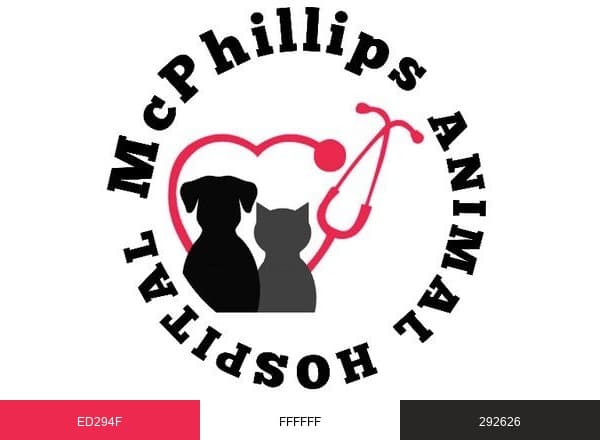 McPhillipsAnimalHosp brand color palette