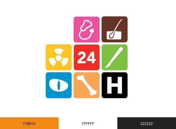 Medisch Centrum voor Dieren brand color palette