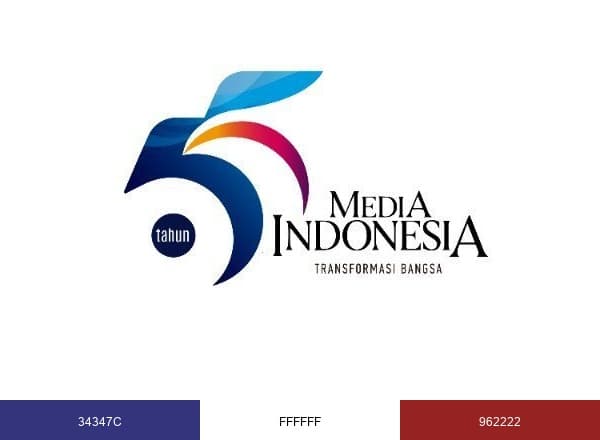 Media Indonesia brand color palette