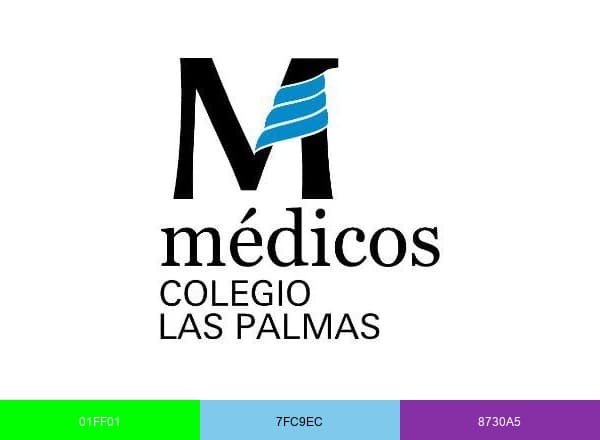 Médicos Las Palmas brand color palette