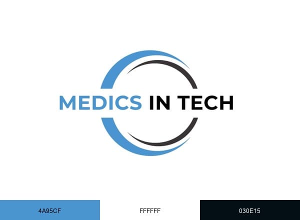 Medics In Tech brand color palette