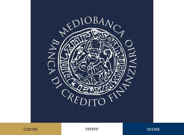 Mediobanca brand color palette