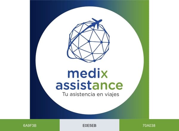 Medix Assistance brand color palette