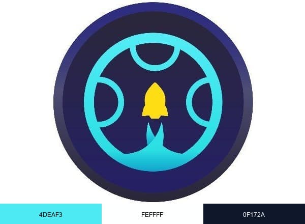 MegaMoon brand color palette