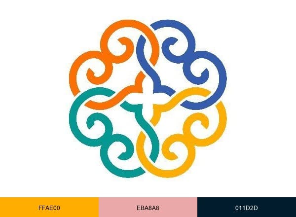 Middle East Institute brand color palette
