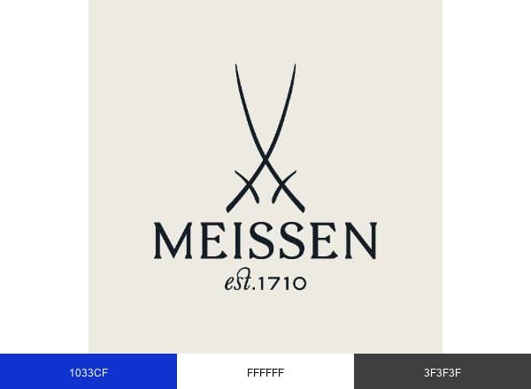 Meissen brand color palette