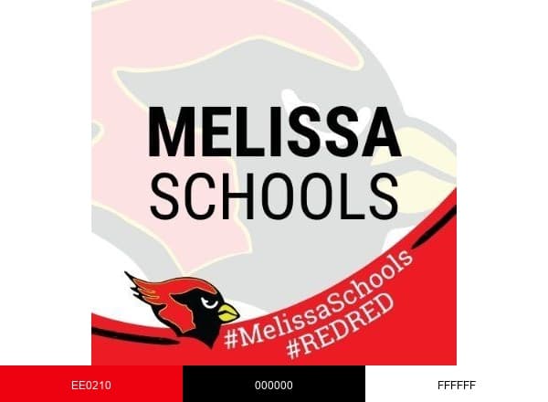 Melissa Schools brand color palette