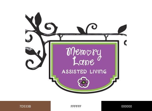 Memory Lane Homes brand color palette
