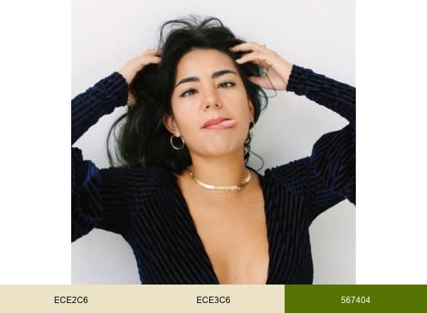 Jimena Aparicio brand color palette