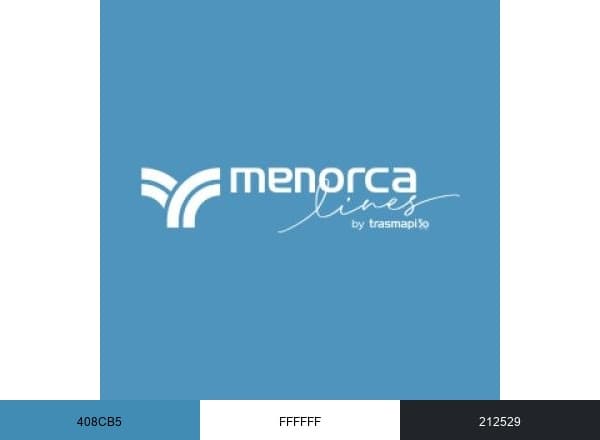 MenorcaLines brand color palette